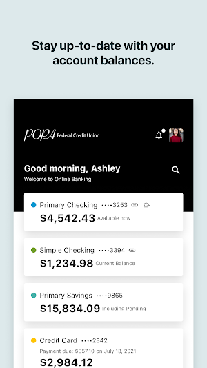 POPA Federal Credit Union Screenshot 1
