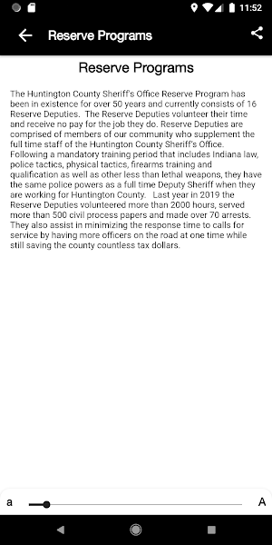 Huntington County Sheriff Screenshot 2