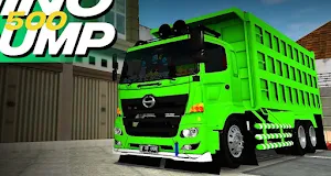 Mod Dump Truck Hino 500 Screenshot 0