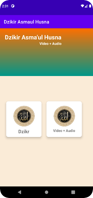 Dhikr Asmaul Husna Screenshot 0