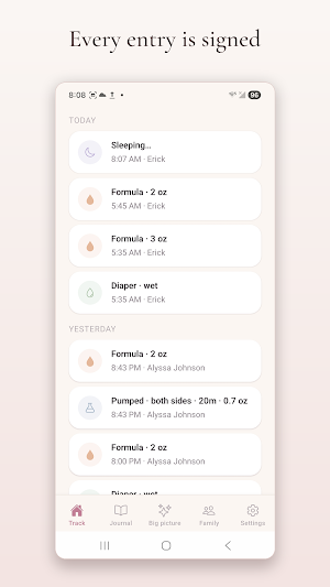 Milk Monster: Feeding Tracker Screenshot 2