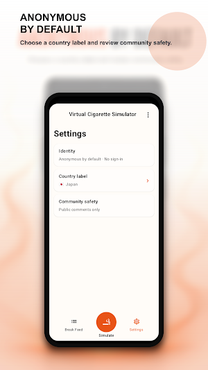 Virtual Cigarette Simulator Screenshot 3