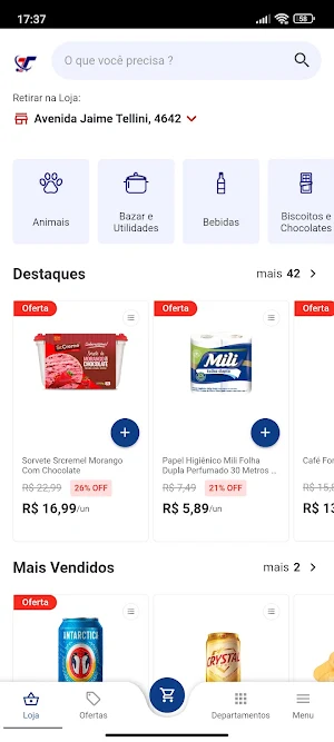 Tiãozinho Supermercados Screenshot 0