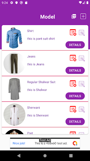 Tailor App Screenshot 3