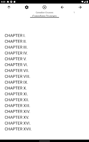 Book, Canadian Crusoes Screenshot 2