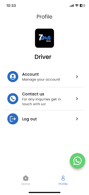 7Days Market Driver Screenshot 2