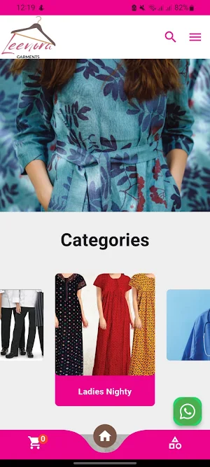 Leenora Garments Screenshot 0