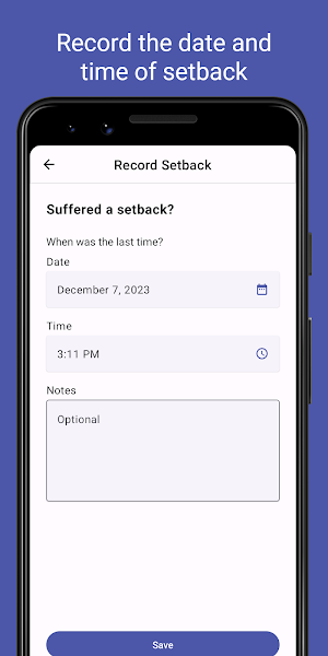 Sober Up - Addiction Tracker Screenshot 1