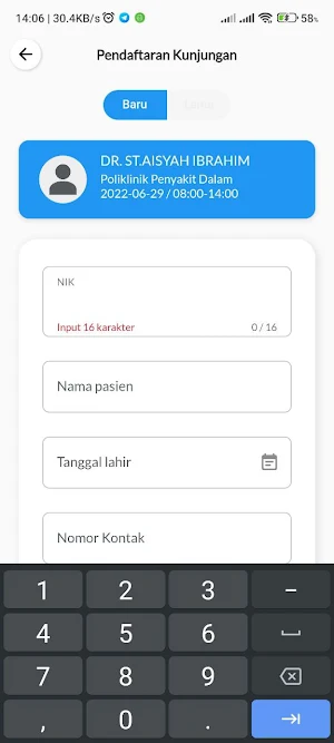 Antrian Online RSUD Morowali Screenshot 0