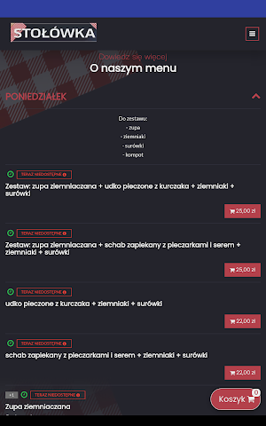Stołówka Traugutta 46 Screenshot 2