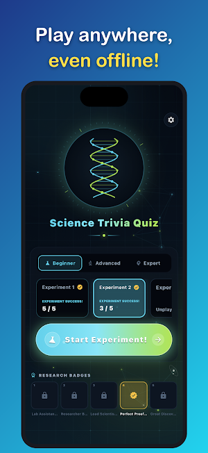 Science Trivia Quiz - Offline Screenshot 2