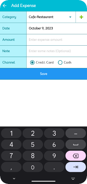 Spendings - Expense Management Screenshot 1