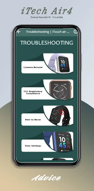 iTouch air 4 SmartWatch Guide Screenshot 0