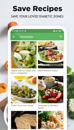 Diabetic Recipes : Healthy Food Screenshot 2