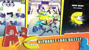 Merge Monster Rainbow Alphabet Screenshot 3
