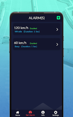 Speed Limit Alarm Screenshot 2