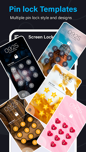 Pattern Lock Screen Wallpaper Screenshot 1