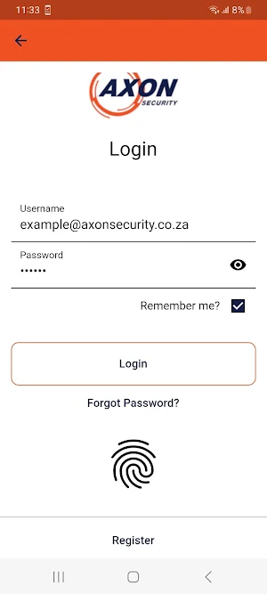 Axon Alarms Screenshot 0