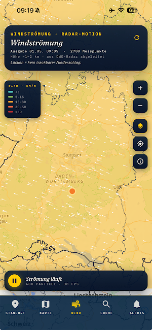Trockenfenster: Regenradar Screenshot 1