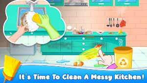 Sweet House Cleaning Game - Home Cleaning Screenshot 0