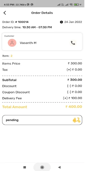 Nice Flesh Corner delivery App Screenshot 3