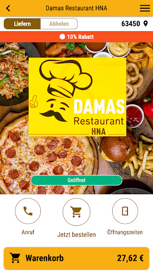 Damas Restaurant HNA Screenshot 0