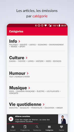 France Inter - radio, podcasts, actu Screenshot 3