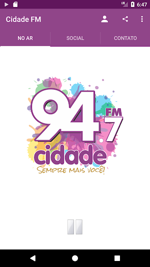Cidade FM Votuporanga Screenshot 0