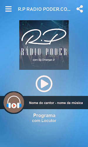 R.P RÁDIO PODER.COM Screenshot 1