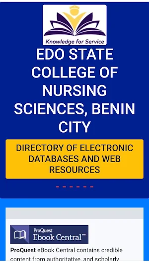 Edocns e-library Screenshot 0