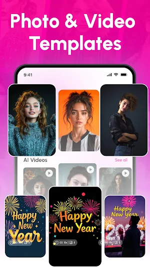 Glamee – AI Photo & Video Screenshot 1