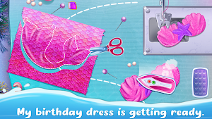 Mermaid Birthday Party Screenshot 2