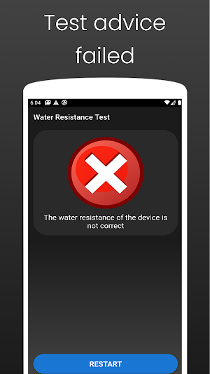 Water Resistance Test Screenshot 3