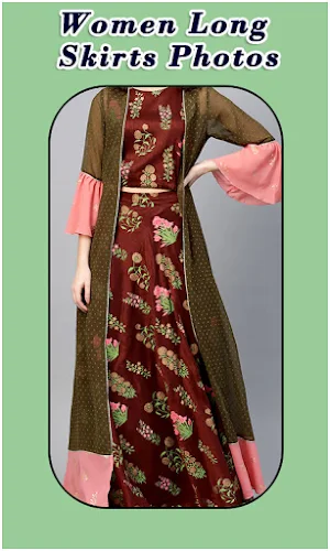 Women Long Skirts Photo Montage New Screenshot 0