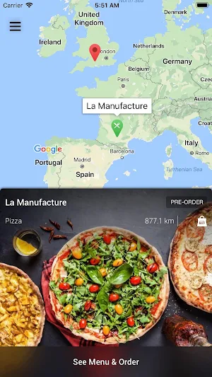 La Manufacture Pizzeria Screenshot 1