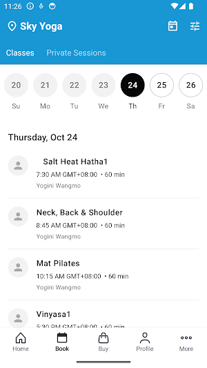 Sky Yoga Screenshot 1