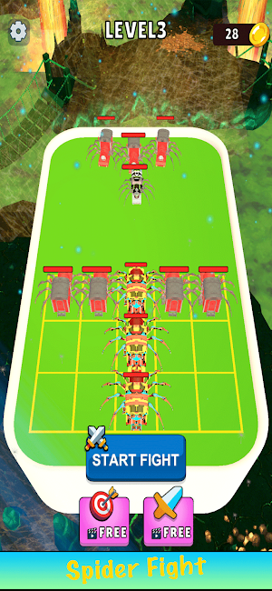 Spider Train Monster Fight Screenshot 0