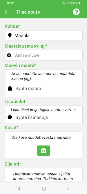 SuMaKi noutotilaus Screenshot 3