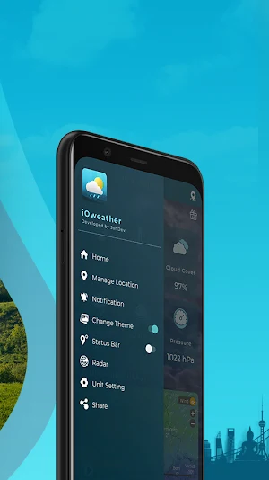 iOweather - Weather Forecast, Radar and Widgets Screenshot 2