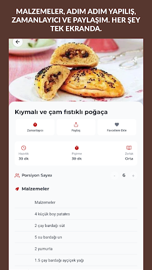 İnternetsiz Yemek Tarifleri Screenshot 3