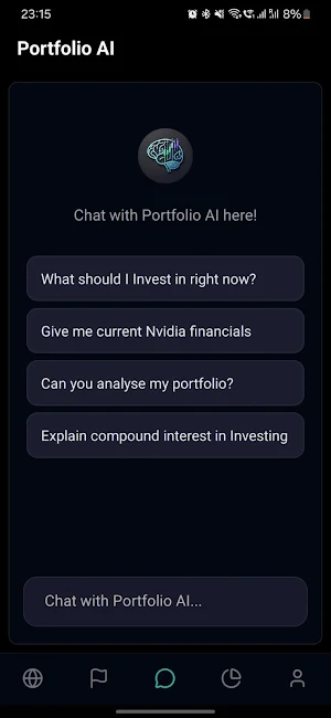 Portfolio AI Screenshot 2