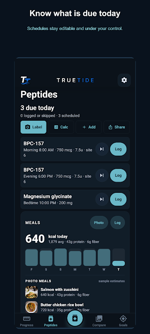 TrueTide: Progress Pics & Scan Screenshot 2