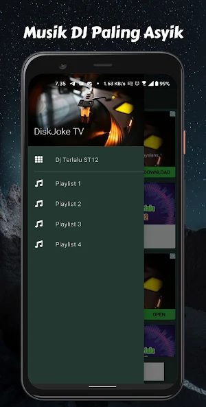 Dj Terlalu ST 12 Screenshot 0