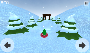 3D Sledding Screenshot 1