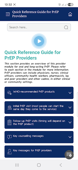 HIV PrEP Provider Screenshot 1