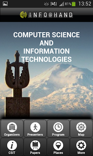 CSIT INFO@HAND Screenshot 1