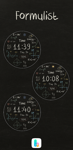 HSN005 Formulist Watch Face Screenshot 1