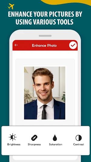 Passport Photo Maker: ID Photo Screenshot 1