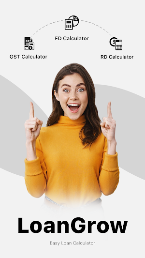 LoanGrow - EMI Loan Calculator Screenshot 0