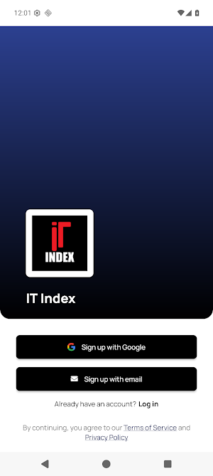 IT Index Screenshot 3